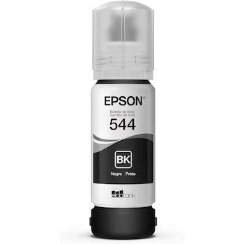 Imagen alusiva al producto Epson Tinta Negra T544120 T544 Original EcoTank EcoFit Botella 65ml para L3110 L3150 L5190 L3210 L3250 L3260 L5290