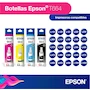 Miniatura de Epson EcoFit Botellas de Tinta Originales Serie T664 Pack de 4 Unidades Negro, Cian, Magenta y Amarillo 70 ml Cada Botella