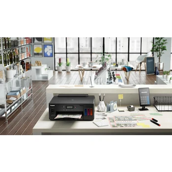 Imagen 4 de Canon Impresora Monofuncional PIXMA G5010 MegaTank con Tanques de Tinta Recargables y Sistema de Tinta Continua a Color, Negro