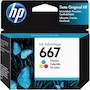 Miniatura de HP Cartucho de Tinta 667 Tricolor Original (3YM78AL) para Impresoras DeskJet Ink Advantage 1275, 2374, 2375, 2376, 2775, 2776, 6076, 6476 - Rendimiento hasta 100 páginas