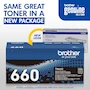 Miniatura de Brother Cartucho de Tóner Original TN660 Alto Rendimiento Negro Hasta 2600 Páginas Amazon Dash Replenishment