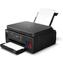 Miniatura de Canon PIXMA G6010 Impresora Multifuncional Inalámbrica MegaTank con Tanques de Tinta Recargables Serie G6000 Negro Capacidad 350 Hojas