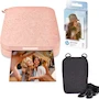 Miniatura de HP Sprocket Portable 2x3" Instant Photo Printer (Blush Pink) Zink Paper Bundle
