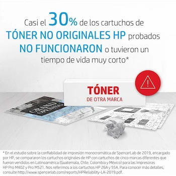 Imagen 5 de Cartucho de Tóner Original HP 83A Negro LaserJet (CF283A) para Impresoras Multifunción LaserJet Pro M201dw, M225dw, M125a, M127fn, M127fw - Rendimiento hasta 1.500 páginas