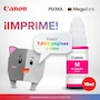 Miniatura de Canon Botella de Tinta Original GI-190 Magenta 70ml Serie PIXMA G para Modelos G1100 G1110 G2100 G2110 G3100 G3110 G4100 G4110