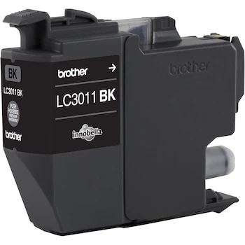 Imagen 3 de Cartucho de Tinta Original Brother LC3011BK Negro Single Pack Rendimiento Estándar hasta 200 páginas Serie LC3011