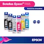 Miniatura de Epson EcoFit Botella de Tinta Fotográfica Color Amarillo T555 para Impresoras L8160 y L8180