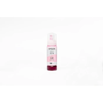 Imagen de referencia para EPSON Botella de Tinta Original T574 Magenta Claro 65 ml T574620 para Impresora EcoTank L8050