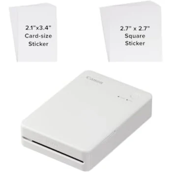 Imagen 3 de Canon Juego de Tinta y Etiquetas de Color XS-20L (20 Hojas), Compatible con Impresora SELPHY Square QX10
