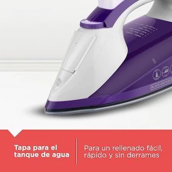 Imagen 4 de Black+Decker Plancha de Vapor Light 'N Easy IR1840 1200W Púrpura