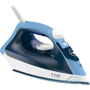 Imagen alusiva al producto T-FAL Plancha de Vapor Serie Easy Steam Color Azul Preppy Modelo FV1940X0