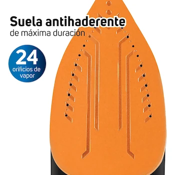 Imagen 5 de Plancha de Vapor Taurus Penelope Compacta con Suela Antiadherente, Control de Temperatura y Vapor, Función Auto Limpieza, Cable Anti Enredos, Modelo B07Y651Y9C