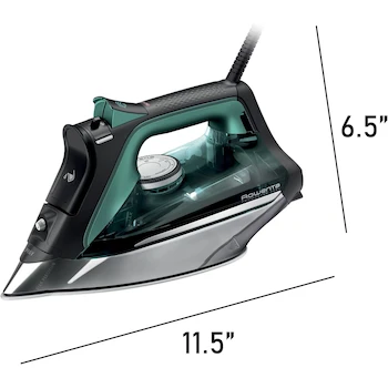 Imagen 2 de Rowenta Plancha de Vapor Pro Master Xcel DW8360U1, Capacidad 310 ml, Verde Plata y Negro