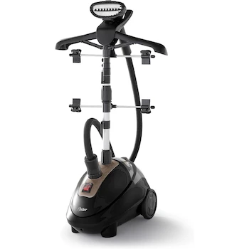 Imagen 3 de Oster Vaporizador de Ropa de Pedestal Vertical con Gancho 360° para Sostener las Prendas, Negro