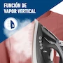 Miniatura de Oster Plancha de Vapor con Suela Grande de Cerámica, Color Blanco y Negro, Modelo GCSTEP2501-013, Capacidad del Tanque 300 ml, Dimensiones 31.75 x 13.97 x 15.99 cm, Peso 1 kg