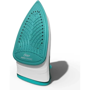 Imagen 3 de Plancha de Vapor Oster Aeroceramic Aqua Modelo GCSTBS5052-013 Color Aqua Tamaño 25x14 cm