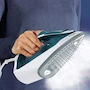 Miniatura de T-fal Plancha de Vapor Express Steam, Blanca/Azul, Modelo FV2830X0, Tanque 270 ml