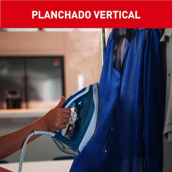 Imagen 4 de T-fal Generador de Vapor Express Easy Blanco/Azul Tanque 1.4 L Modelo SV6115X0