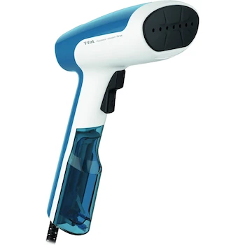 Imagen de referencia para T-fal Vaporizador de Ropa Steam First, Plancha Vertical Portátil con Tanque de 70 ml, Azul y Blanco, Modelo DT6130Q1