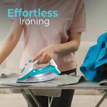 Imagen 2 de Koblenz Plancha de Vapor Secure Keramik Pro PKK-750 SA, Tanque 350 ml, Suela Cerámica, Aqua con Plata