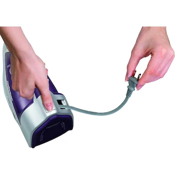 Imagen 3 de Hamilton Beach 19803R Plancha de Vapor Durathon Cerámica Antiadherente, Morada