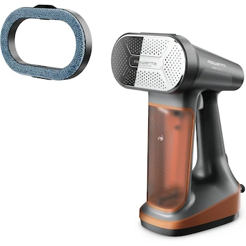 Imagen 1 de Rowenta Vaporizador de Ropa Pure Force 3 en 1, Capacidad 7 Onzas, Negro y Cobre, Modelo DR8855U1
