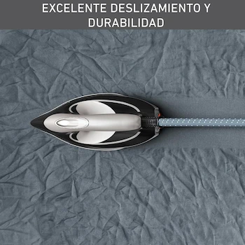 Imagen 4 de T-fal Generador de Vapor Express, depósito de 1.8 L, Negro/Plata, SV8062X0