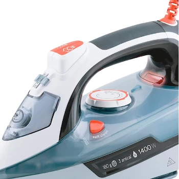 Imagen 3 de UFESA Plancha de Vapor Modelo PV8010-BS5304 Azul/Gris Depósito 330 ml Cable 1.9 m