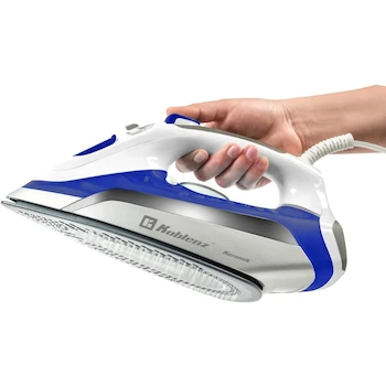 Imagen 2 de Plancha de Vapor Koblenz Secure Keramik Pro PKK-850 SAR 1800W Tanque 350ml Suela Cerámica Azul con Plata