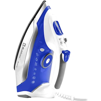 Imagen 3 de Plancha de Vapor Koblenz Secure Keramik Pro PKK-850 SAR 1800W Tanque 350ml Suela Cerámica Azul con Plata