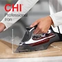 Miniatura de CHI Plancha de Vapor Profesional para Ropa Modelo 13101 con Suela de Cerámica Infundida en Titanio Plateada
