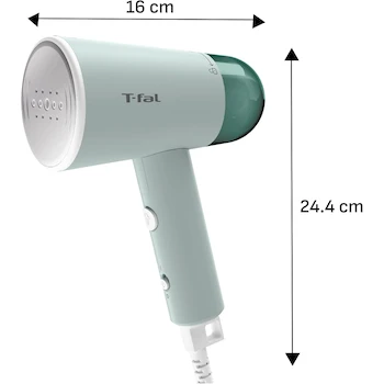 Imagen 2 de T-fal Vaporizador de Mano para Ropa Steam Travel Eucalyptus Color Eucalyptus Tanque 70 ml Modelo DT1034X0