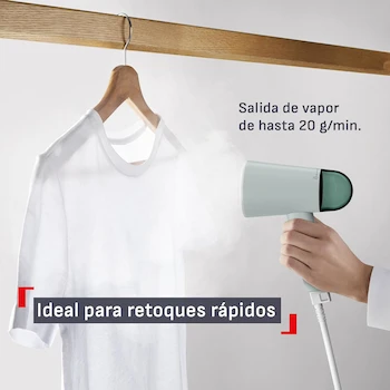 Imagen 3 de T-fal Vaporizador de Mano para Ropa Steam Travel Eucalyptus Color Eucalyptus Tanque 70 ml Modelo DT1034X0