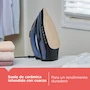 Miniatura de Plancha de Vapor Black+Decker Quartz Glide Modelo IR2823 Color Azul/Dorado Tanque de Agua 350 ml Dimensiones 32.9 cm x 17 cm