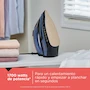 Miniatura de Plancha de Vapor Black+Decker Quartz Glide Modelo IR2823 Color Azul/Dorado Tanque de Agua 350 ml Dimensiones 32.9 cm x 17 cm
