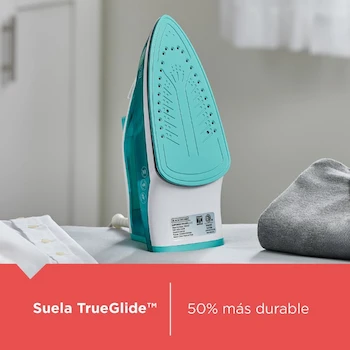 Imagen 4 de Black+Decker Plancha de Vapor TrueGlide Colors, Tanque de Agua 250ml, Modelo IRBD352