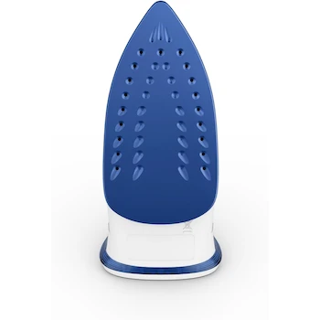 Imagen 3 de Plancha de Vapor T-Fal Steam Essential Blanca/Azul Suela Antiadherente 1200W Modelo FV1050X0
