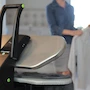 Miniatura de Steamfast SF-680 Deluxe Digital Fabric Steam Press Plancha Digital a Vapor en Acero Inoxidable Negro Superficie 25x10.5 pulgadas Tanque 10 oz