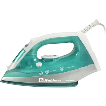 Imagen 5 de Plancha de Vapor Koblenz Secure Keramik con Suela Cerámica PKK-380 SA Color Aqua 1200 W Tanque de Agua 220 ml