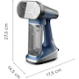 Miniatura de Rowenta Vaporizador de Mano para Ropa Pure Force 2 en 1 Vaporizador y Plancha, Color Azul, Modelo DR8820U1, Depósito 210 ml