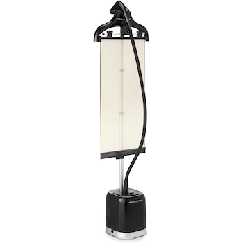 Imagen alusiva al producto Rowenta Prostyle Vaporizador de Ropa de Tamaño Completo 63" Negro/Plateado Tanque 51 oz Modelo IS3440U1