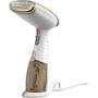 Miniatura de Conair Turbo ExtremeSteam Vaporizador Portable de Mano y Plancha 2-en-1, Modelo GS59X, Color Blanco con Dorado, Capacidad del Tanque 216 ml, Dimensiones 34.6 x 21.9 x 14.6 cm