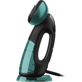 Imagen 3 de Conair Turbo ExtremeSteam Vaporizador de Telas Portátil de Mano 2 en 1 con Plancha, Modelo GS60, Color Verde