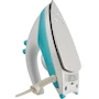 Miniatura de Conair DPP143 EZ Press Plancha de Vapor Seco Travel Compacta Turquesa Blanco 800W Suela Acero Inoxidable