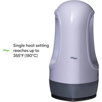 Imagen 4 de Cricut EasyPress Mini LT - Lavanda - Mini Prensa de Calor - Mini Plancha - Modelo B0FX9VCD9J - Dimensiones 9.5 cm L x 10.7 cm An x 14 cm Al - Serie LT