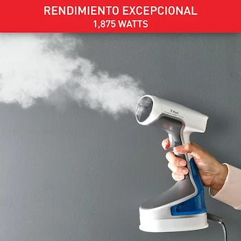Imagen 2 de Vaporizador Cepillo de Vapor T-Fal Access Steam Force Azul/Blanco con Cepillo, Depósito de 200 ml, Modelo DT8221X1