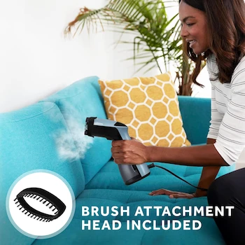 Imagen 5 de Sunbeam Vaporizador de Mano Compacto Portátil para Ropa, Tanque de Agua 110 ml, Azul/Negro, Modelo B0CN1QRP4N
