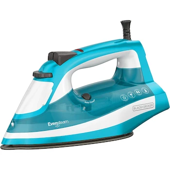 Imagen de referencia para BLACK+DECKER Plancha de Vapor One Step Garment Steam Iron Modelo IR16X Turquesa