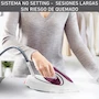 Miniatura de Central de Vapor T-Fal Express Blanca/Morada, Suela Durilium AirGlide, Depósito de 1.8 L, SV8031X0