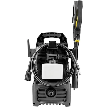 Imagen 5 de Hidrolavadora Kärcher K Práctica Black, Modelo Práctica Black / 1-994-388.0, Serie Práctica, Color Amarillo, Dimensiones 400x210x200 mm, Peso 4 kg, Caudal de Agua 300 L/h, Longitud de Manguera 3 m, Longitud de Cable 5 m, Voltaje 110-127 V